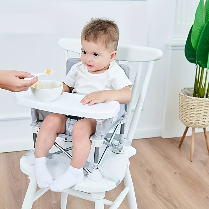 1pc Childrens Folding Dining Chair Portable Detachable Plate Suitable For Baby At Home Eating And Outdoor PI2I