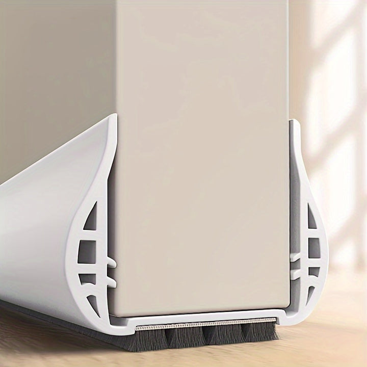 Door Draft Stopper  Pvc Material Windproof Seal Strip For Bedroom Doors Fits 3555cm Door Thickness Seals Gaps 0220cm Total Length 9299cm  Home Decor Accessory