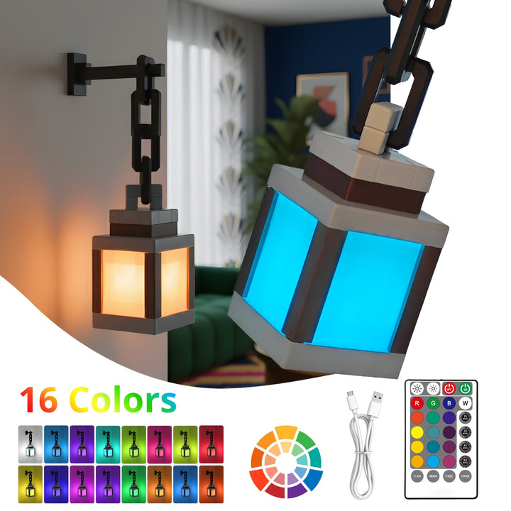 RGB Pixel Lantern Lamp