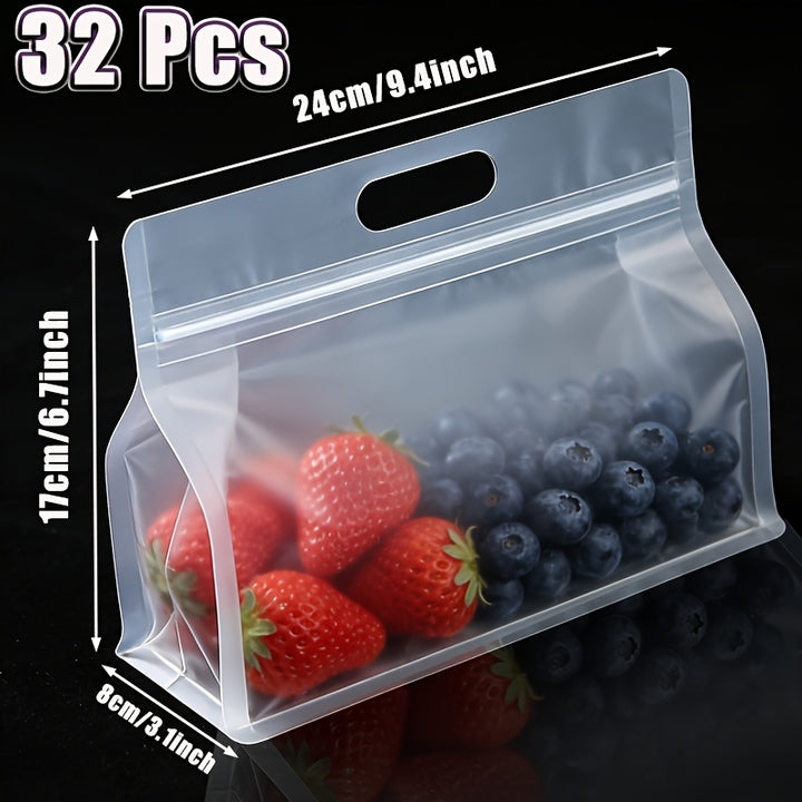 32pc Reusable Vertical Food Storage Bags  SA46