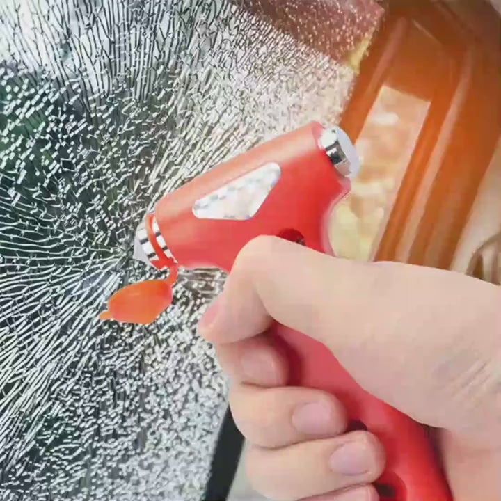 Car Safety Hammer Window Breaker Emergency Escape Tool With Seat Belt Cutter Perfect Black Safety Escape Hammer For Car Home