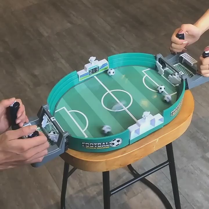 Kids Tabletop Soccer Game  Portable DualPlayer Mini Foosball Table PP Material for Ages 3 to 6 Interactive Family Party Sports Toy Ideal for Christmas Halloween Thanksgiving Gift
