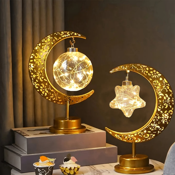 Ramadan Moon Star Table LampE4S6