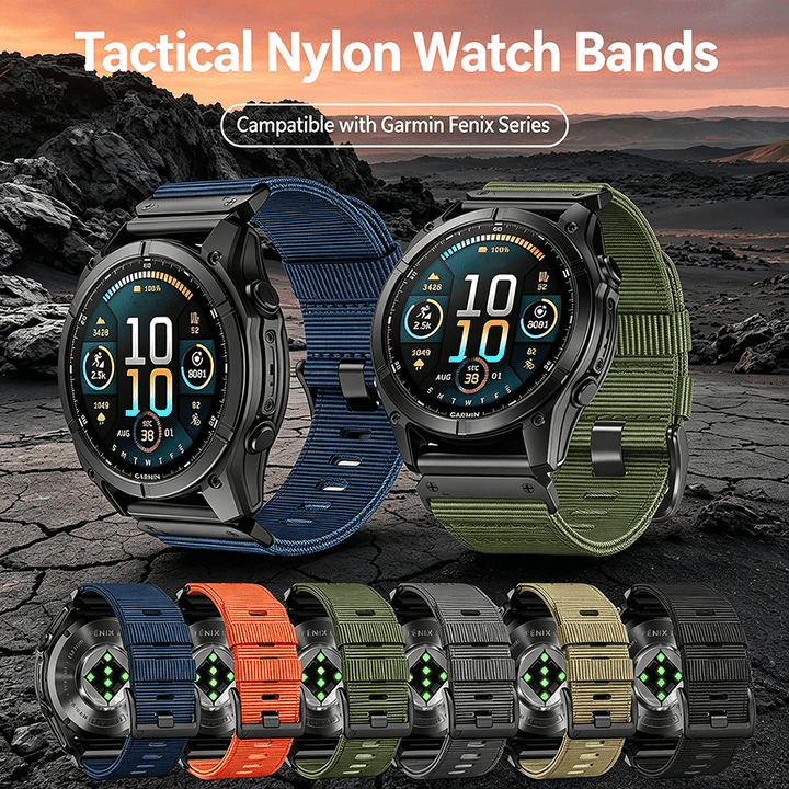 Garmin FenixEpixForerunner Nylon Watch BandAMLHUJHJ