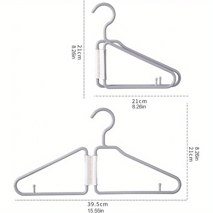 6pc Portable Foldable Travel HangersAML 6PC