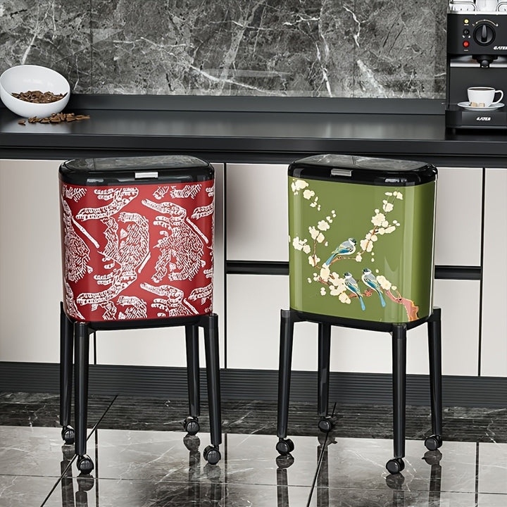 TouchTop 26L Hands Free Trash Can  SA98
