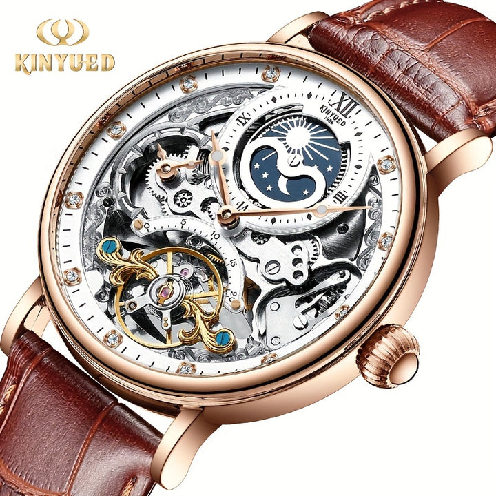 Hollow Tourbillon Automatic Mens Watch  PUXZ