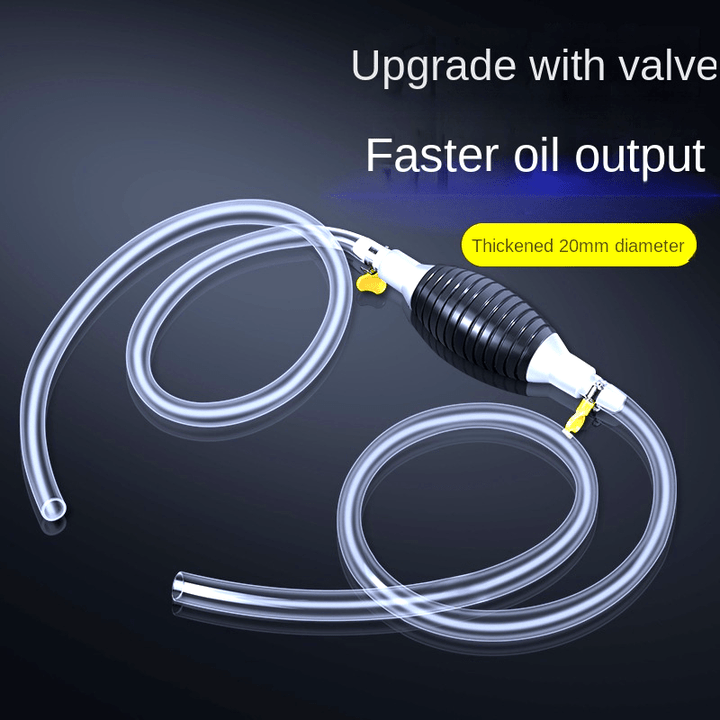 A complete set of 1 meter ondemand cutting manual oil extractor gasoline oil extractor truck car oil pump with urea flow guide oil suction pipe oil suction pipe