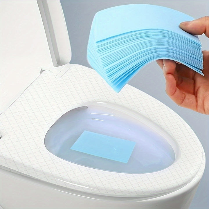 30pcs Toilet Cleaning Sheets Toilet Cleaner Toilet Deodorizer Toilet Bowl Cleaner Odor Remover Toilet Descaling Cleaning Sheets To Remove Urine Stains And Odor Household Floor Cleaning Sheets Cleaning Supplies Christmas Supplies