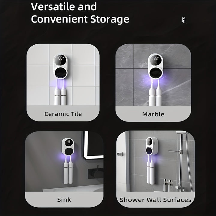 Smart UV Toothbrush Sterilizer with Infrared Sensor  wyien
