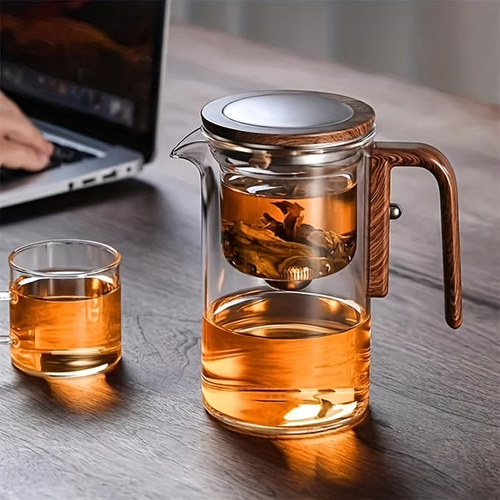 Enchanti 520ml Glass Teapot with Infuser  NJ9825