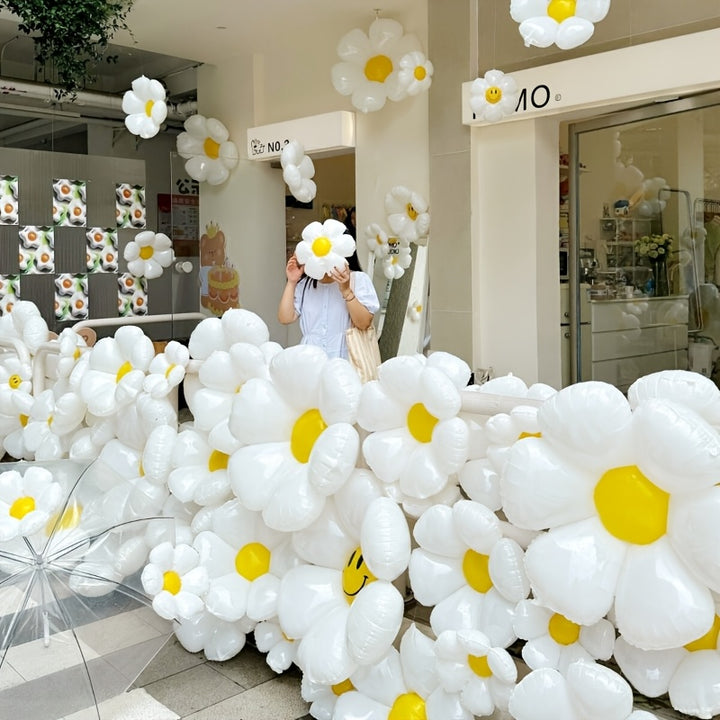 SelfSealing Daisy Balloons 20PackAML BPS