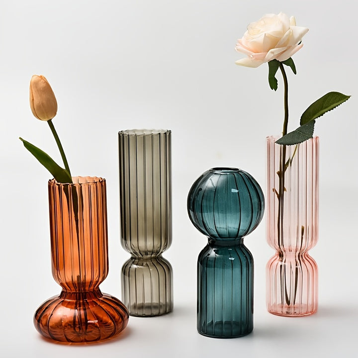 Streak Glass Hydroponic Vase  DIV0