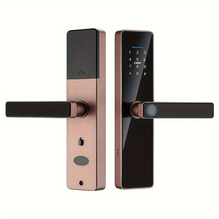 Smart Keyless Entry Door Lock with Fingerprint  Password  Easy Install BatteryPowered App Control  Secure Home Access