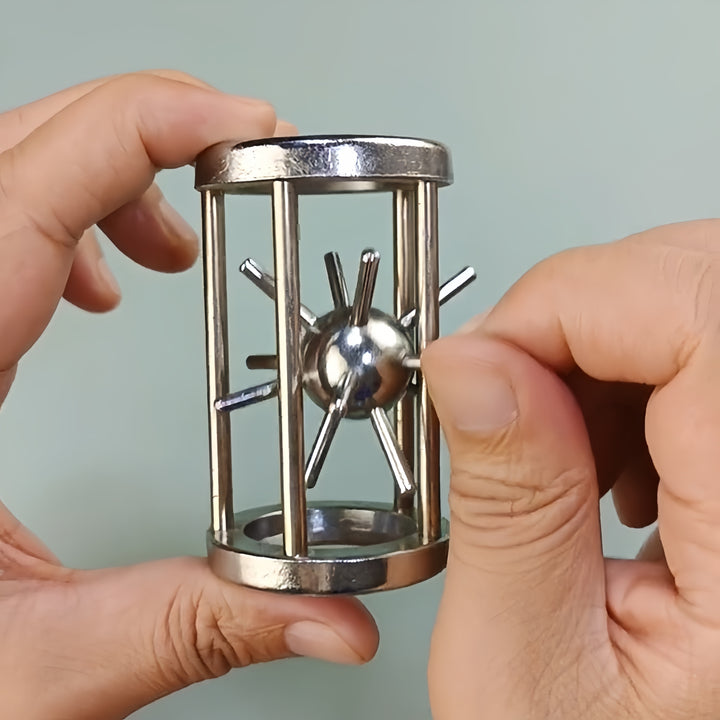 Unlocking the Cylinder Metal Puzzles for Adult Brain Teasers  Waterproof Portable and ScratchResistant