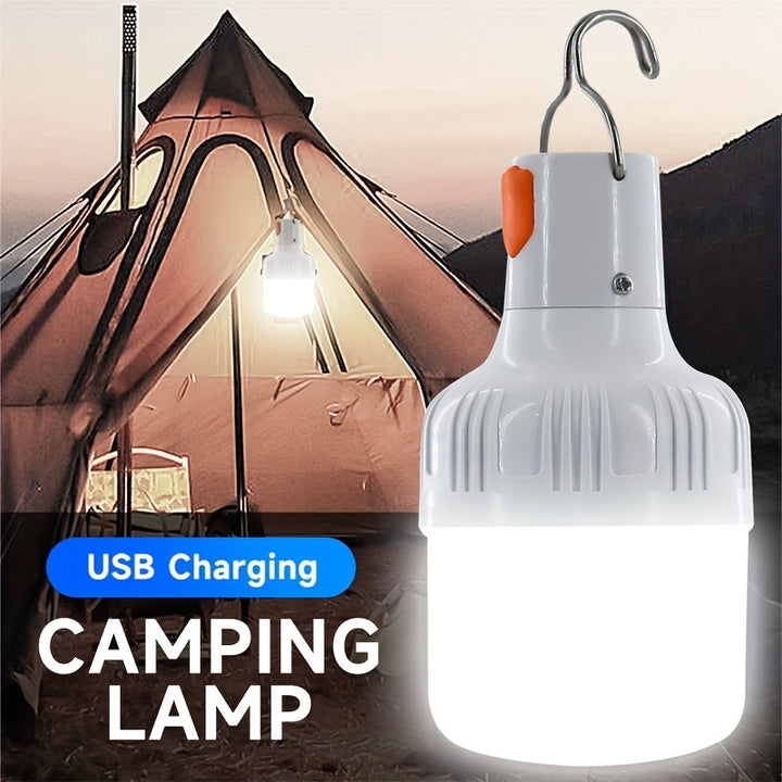 USB Rechargeable LED Lantern for Camping  Emergencies  4phiy