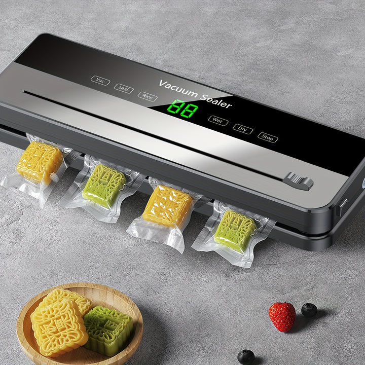 ELFO LARANJA Vacuum Sealer Machine for Dry and Wet Food Preservation  DJV9