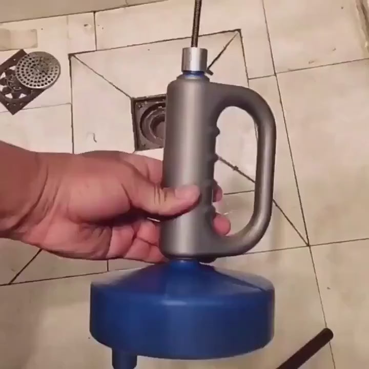 1pc Pipe Dredger Sewer Dredger Hand Operated Dredger Toilet Spring Steel Wire Kitchen Dredger