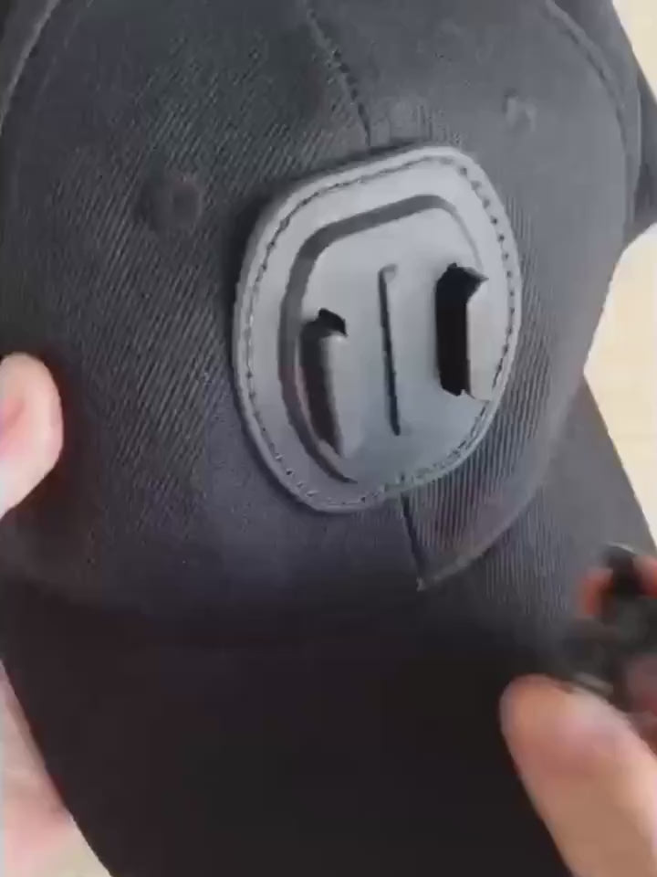 Versatile Adjustable Canvas Sun Hat Cap For Gopro Hero 875 Sjcam Series  More  Perfect For Sports  Action Cameras