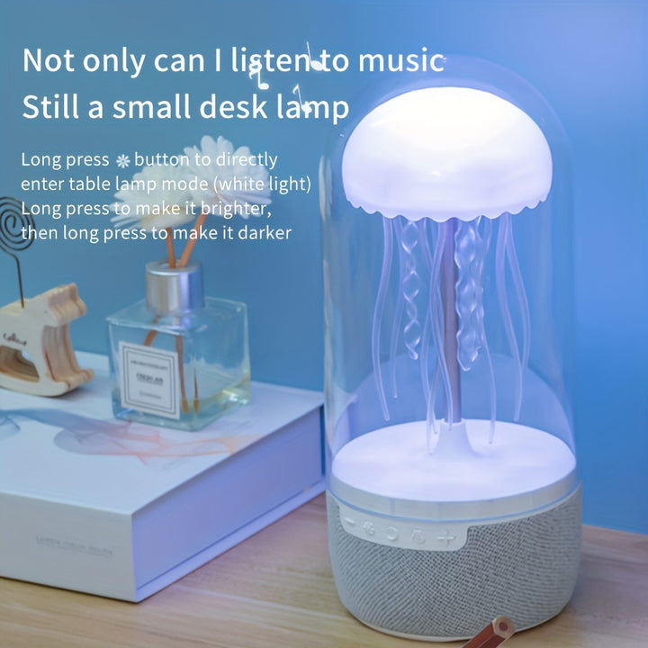 K19 Colorful Light Jellyfish Speaker Imitating Movement  JY64