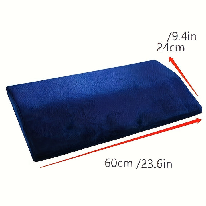 1pc Memory Foam Lumbar Support Pillow for Sleeping and relax Lower Back