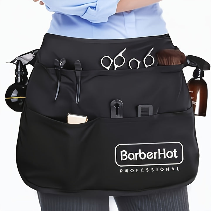 Pro Hair Stylist Half Apron 5 Pockets DurableAMLPRO