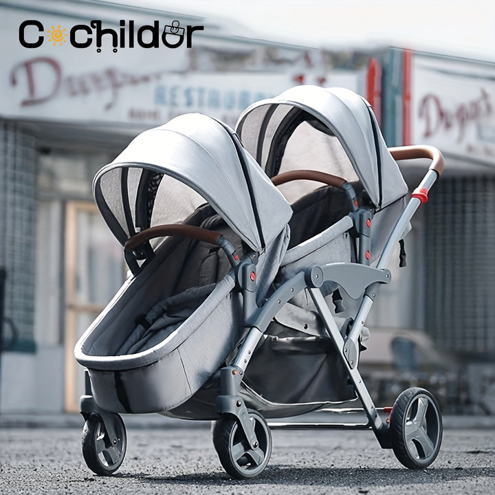 Lightweight Twin Baby Stroller  Q7PF