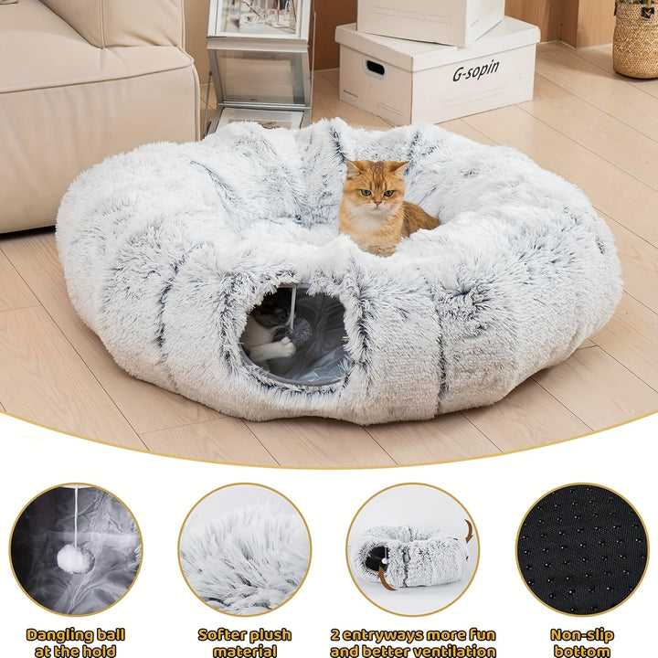 Cozy Cat Tunnel Bed NJ9612
