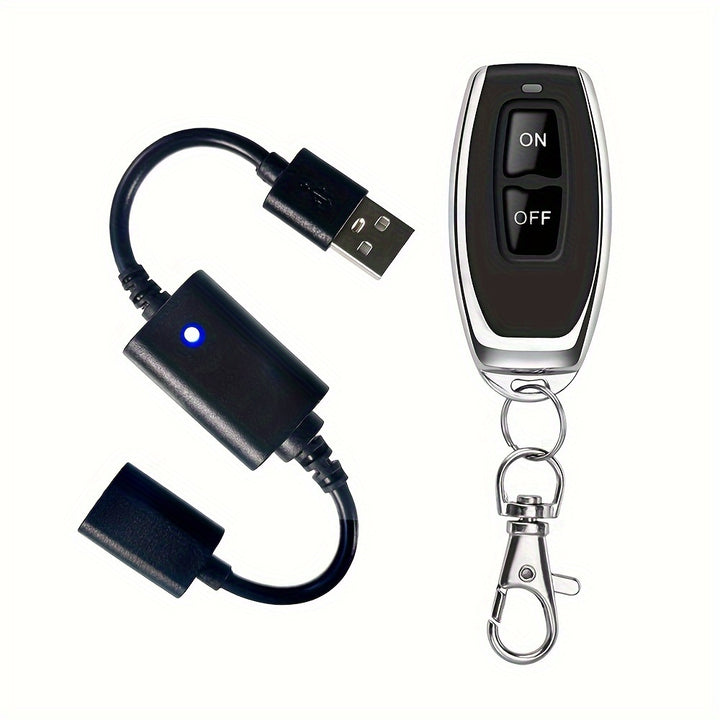 DC 5V USB RF Remote Switch  Control LED Strips Reading Lights Fans  More  Desktop Mountable  Fushionsea Brand