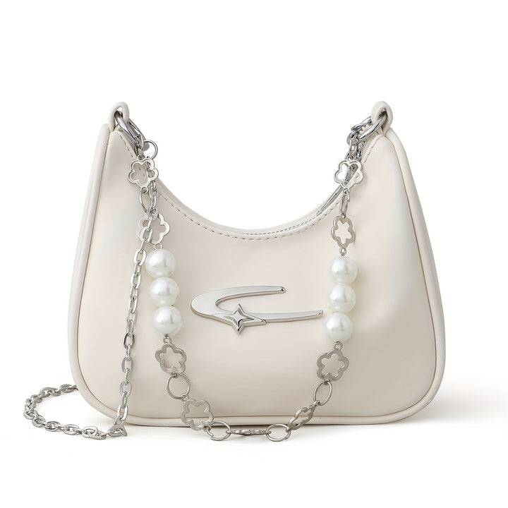 Trendy Chain Crossbody Bag  HBK9