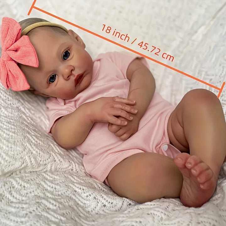 18 Inch 4572cm Lifelike Reborn Doll With Realistic Veins As Great GiftKJA6