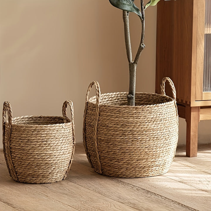  Nordic Style Hand Woven Flower Pot  DIV0