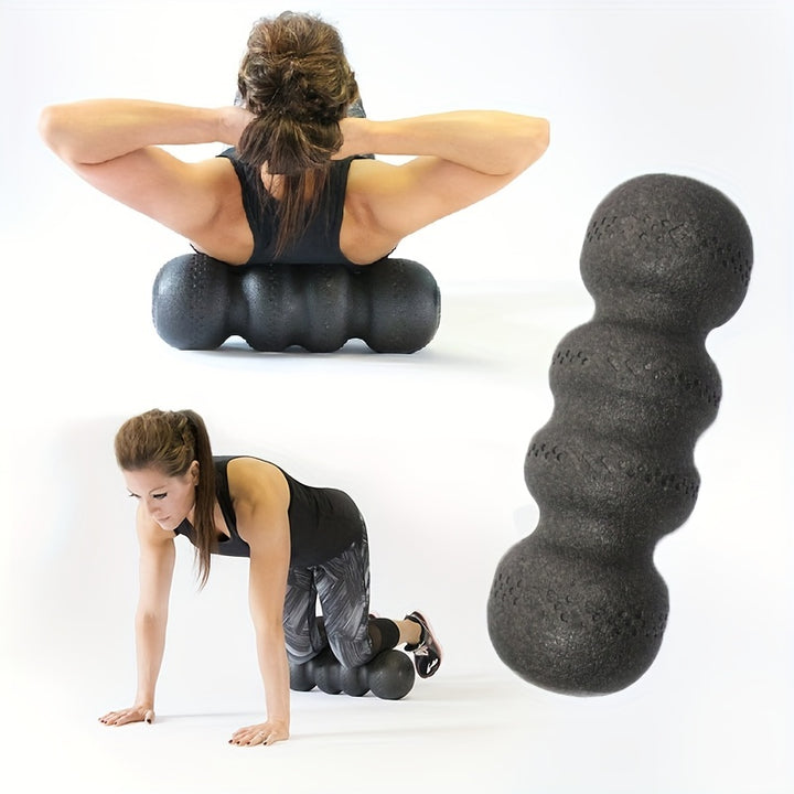 Foam Roller Muscle Massager Wave Yoga Roller Suitable For Pilates Yoga Exercise Back Muscle Massage Body Shaping  Calf Exercise