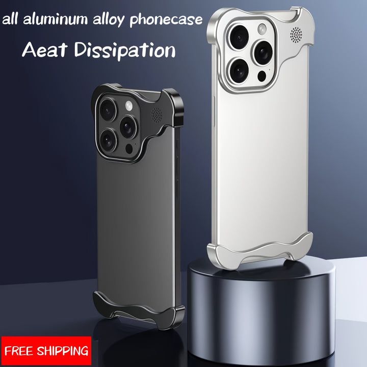 Metal corner antifall specialshaped mobile phone case suitable for iPhone 15 Pro Max 14 15 Pro 14 14 Pro Max 14 15 Plus 13 Pro Max 13 Pro specialshaped aromatherapy case with lens film frameless ultrathin shockproof