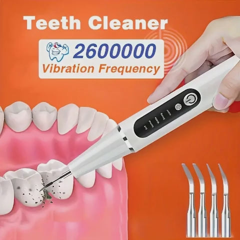 Electric Oral Cleaner Kit Dental Cleaning Whitening Flosser With Replaceable Toothbrush Heads Whitening Teeth Brush Kit At Home And Travel fathers day gift