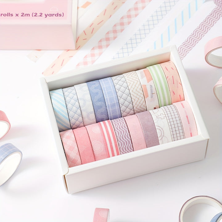   Tiny Colorful Washi Tape Set  XCNI