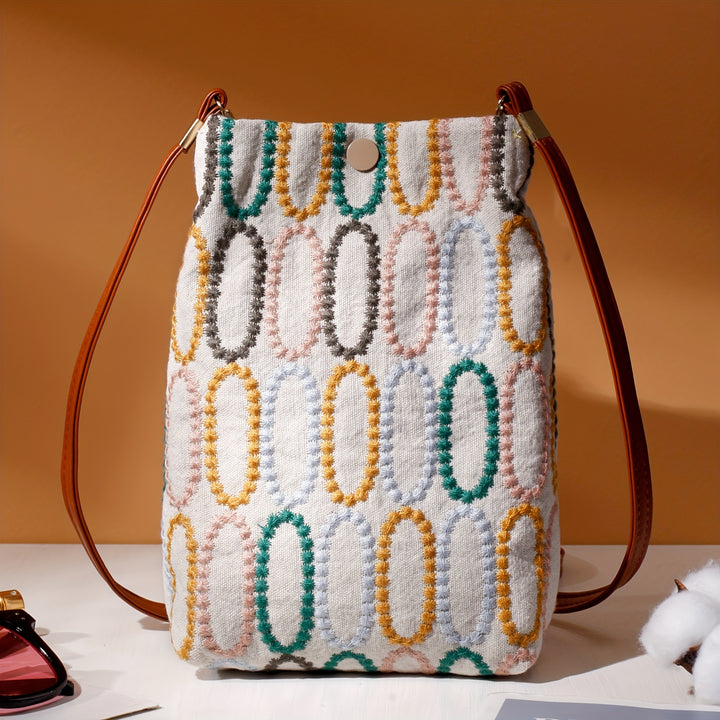 Cute Embroidered Phone Bag  SA76