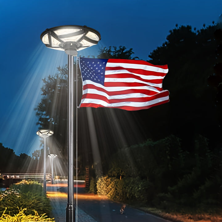 UFO Solar LED Courtyard Lamp with Motion Sensor  RemoteSVBI