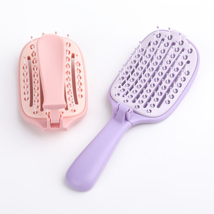 Foldable Self Cleaning Detangling Brush  SA87