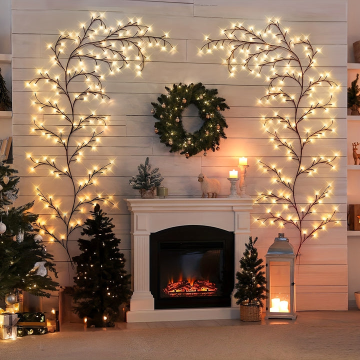  96LEDS Bendable Willow Vine Lights  SE9H