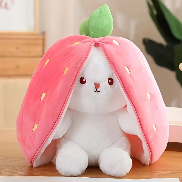 Strawberry Rabbit Plush Pillow  Perfect Gift for Any OccasionETQJ