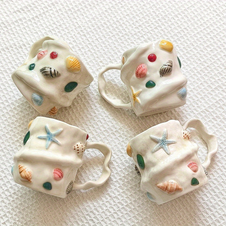 Creative Shell Ceramic Coffee Tea Mug  SA29