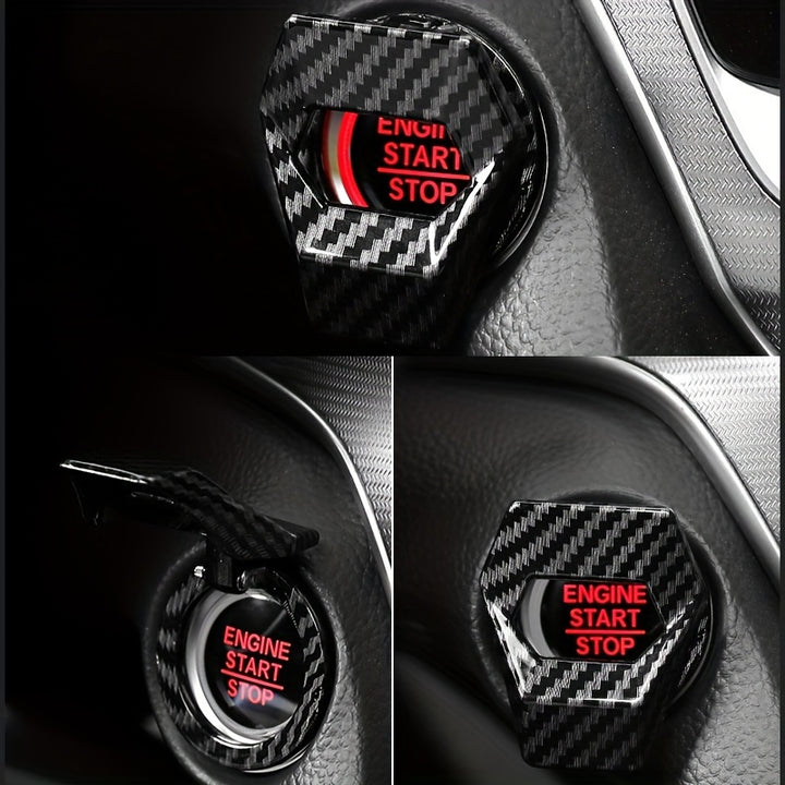 Metal Car Engine Start Stop Button Cover  FUI9