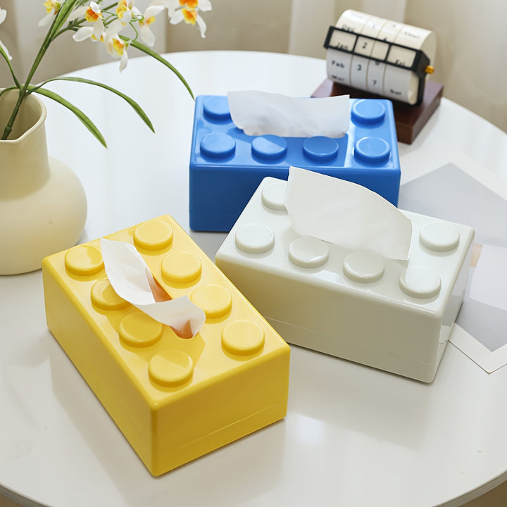 Solid Color Plastic Napkin Dispenser Box  RKH9