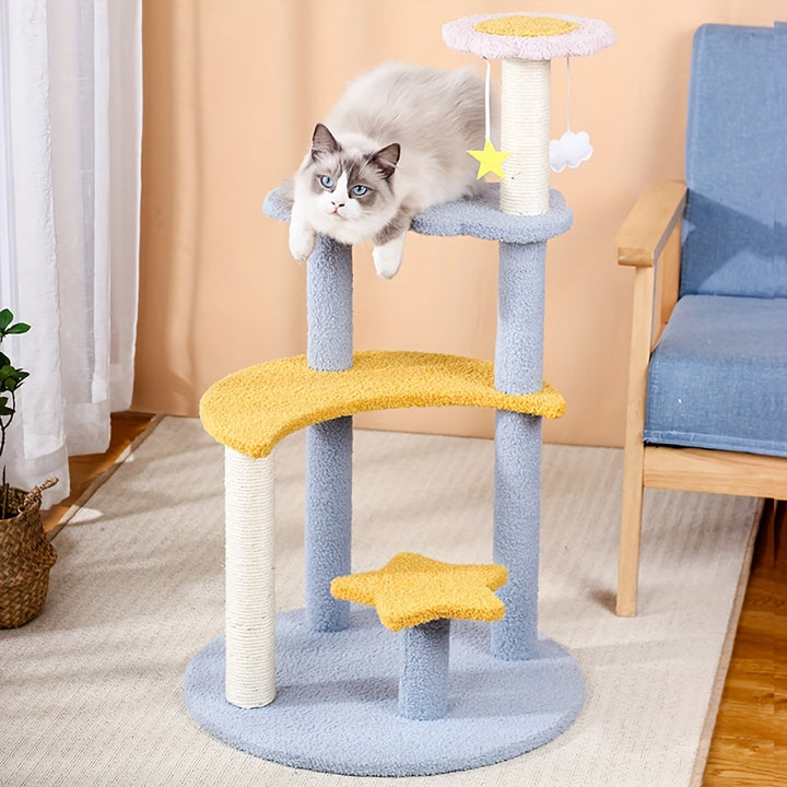 Cat Tree For Indoor MultiLevel Cat Tower  KFM3