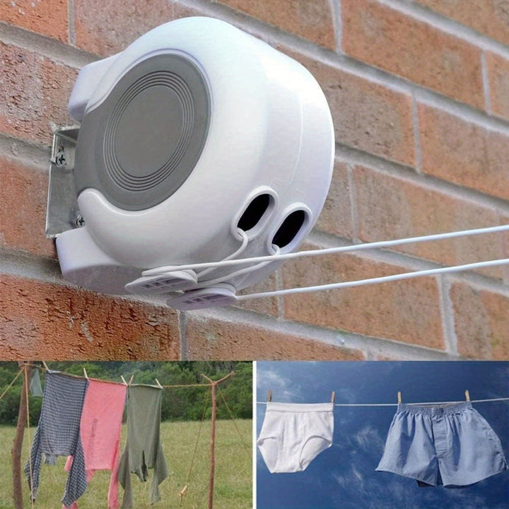 13M Retractable Double Clothesline DryerAMLPOIIU