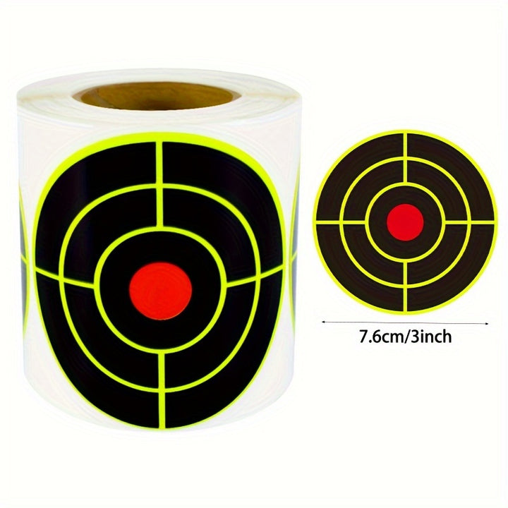 100pcs 762cm Splatter Target Stickers For Archery And Range  Easy To ApplyYKR3