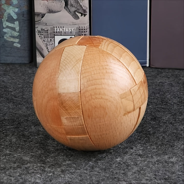 Wooden Puzzle Sphere NJ9650