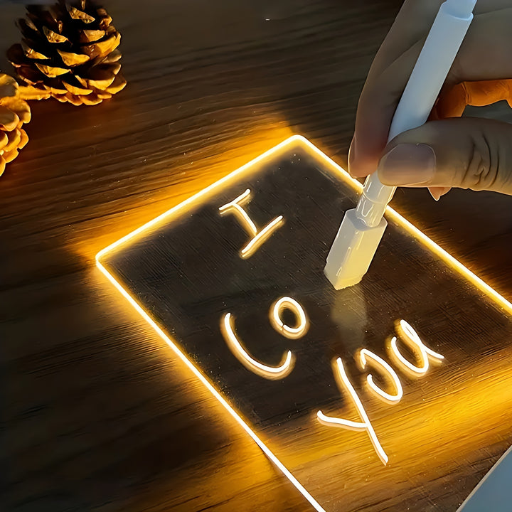 Illuminate Your Messages with this Creative LED Night Light  Perfect Gift for Students  GirlfriendsDACQ