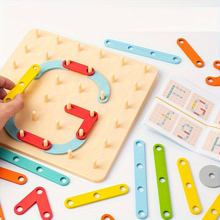 Creative Wooden Shape  Number Board